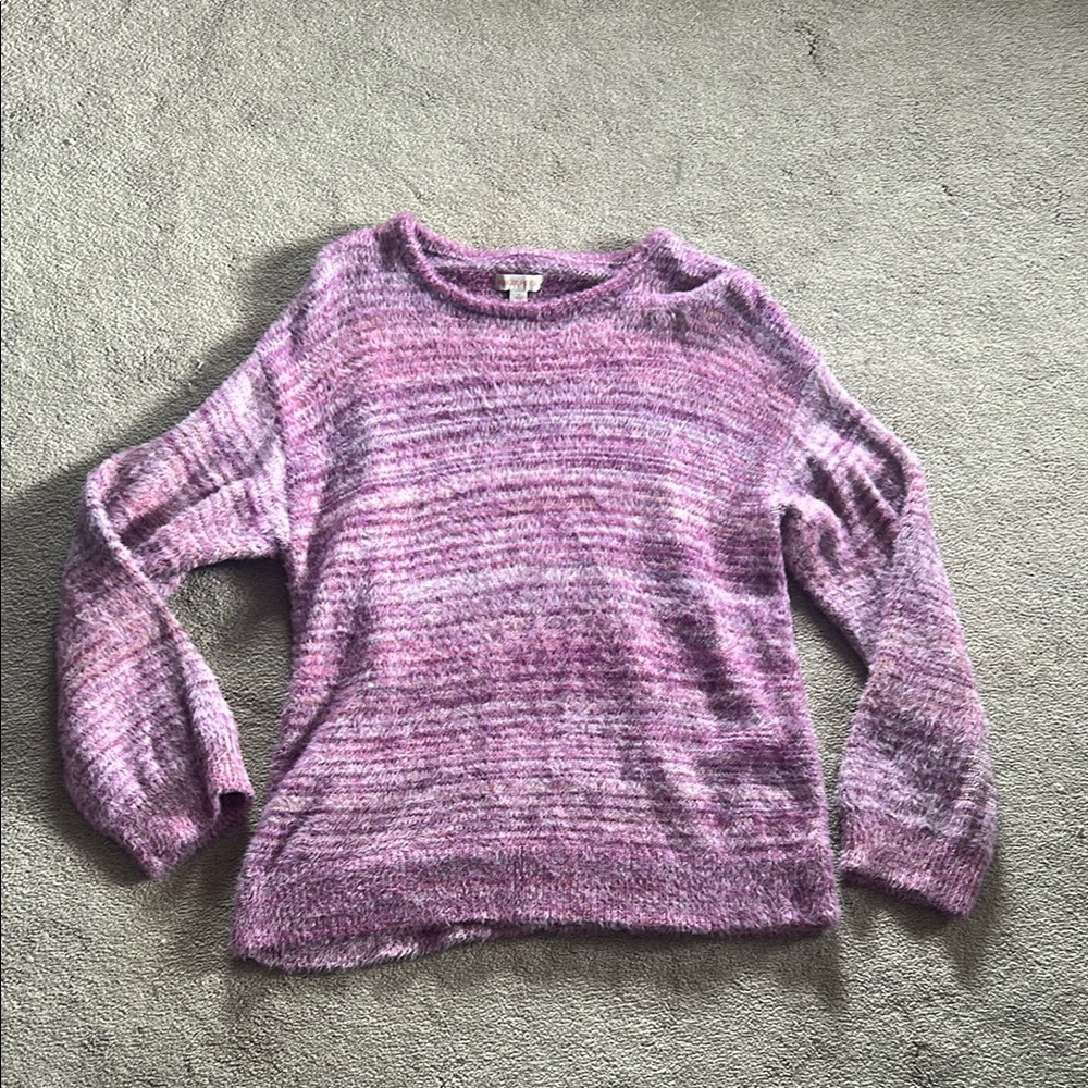 Women’s Pink and Purple Sweater